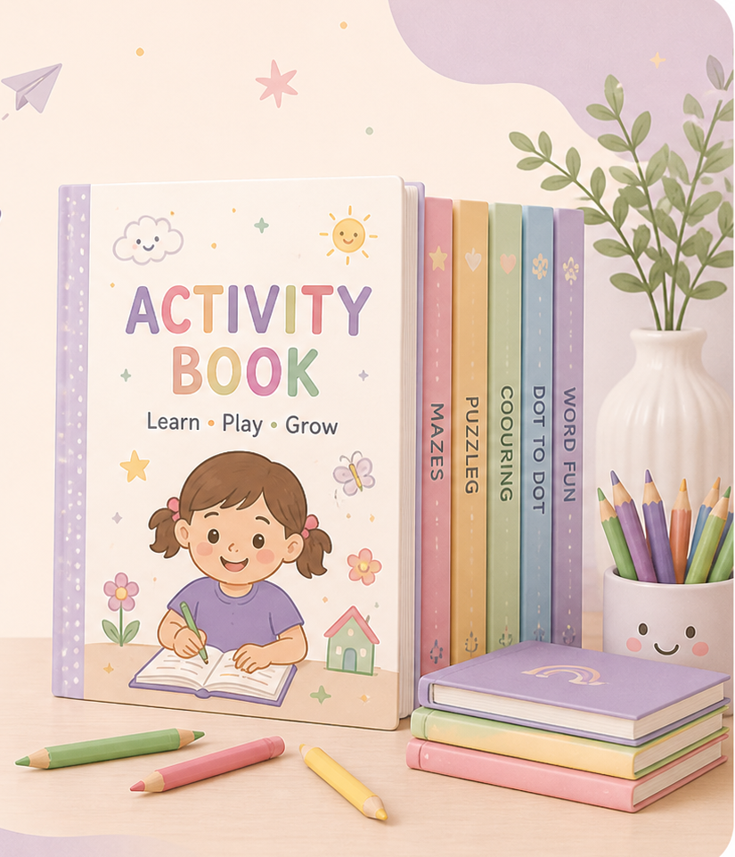 Activity Books for Kids | Fun Learning & Skill Development | Little ...